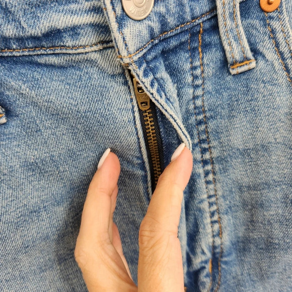 MADWELL The Perfect Vintage Jean  Medium Wash Distressed Size 27 - Picture 5 of 14